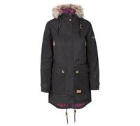 Trespass Women's Clea Waterproof Parka - Black - Black - XXL