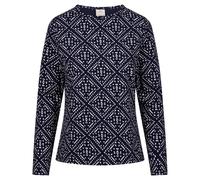 Trespass Womens/Ladies Daniela Patterned Long-Sleeved Top (Navy) - Size Medium