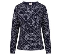 (XXS, Navy) Trespass Womens/Ladies Daniela Patterned Long-Sleeved Top