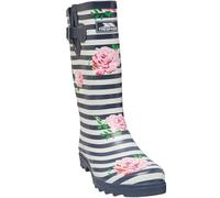 Trespass Womens/Ladies Elena Floral Wellington Boots (Navy/White/Pink) - Multicolour - Size UK 7