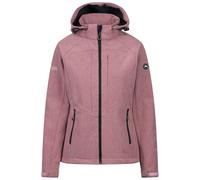 Trespass Womens/Ladies Fryatt Soft Shell Jacket - Light Mulberry Marl - XXS - Light Mulberry Marl - 88% Polyester/12% Elastane