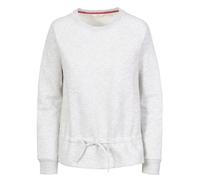 Trespass Womens/Ladies Gretta Marl Round Neck Sweatshirt (Pale Grey) - Light Grey - Size Large