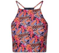 Trespass Womens/Ladies Harlow Leopard Print Swim Top (Navy) - Size X-Small