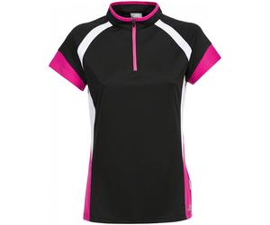 Trespass Womens/Ladies Harpa Short Sleeve Cycling Top (Black) - Size 2XS