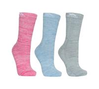 Trespass Womens/Ladies Helvellyn Trekking Socks (Pack Of 3) / N/A N/A TP4506
