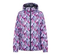 Trespass Womens/Ladies Indulge Foliage Print Packaway Jacket - Pink/Lilac - L - Pink/Lilac - 100% Polyester