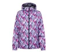 Trespass Womens/Ladies Indulge Foliage Print Packaway Jacket - Pink/Lilac - XL - Pink/Lilac