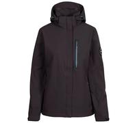 Trespass Women's Katya DLX Waterproof Jacket - Dark Grey - Dark Grey - XS