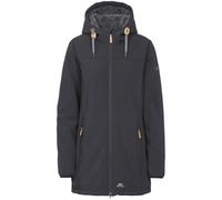 Trespass Women's Kristen Longer Length Hooded Waterproof Jacket - Black - Black - S