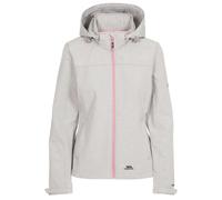 Trespass Womens/Ladies Leah Waterproof Softshell Jacket - Platinum Marl - XXS - Platinum Marl - 100% Polyester