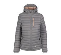 Trespass Womens/Ladies Lenka Hooded Padded Jacket (Platinum) - Size 14 UK