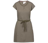 Trespass Womens/Ladies Lidia Round Neck Cotton Dress (Herb Stripe) - Pale Green - Size 3XL