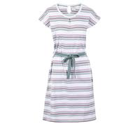 Trespass Womens/Ladies Lidia Round Neck Cotton Dress - Multicoloured Stripe - Multicoloured Stripe - S - 95% Cotton/5% Elastane