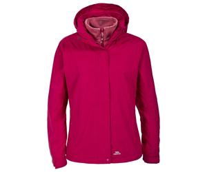 Trespass Womens/Ladies Madalin Waterproof 3-In-1 Jacket - Pink - Size 2XS