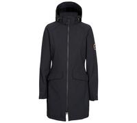 Trespass Womens/Ladies Maria DLX Long Length Soft Shell Jacket - Black Marl - M - Black Marl