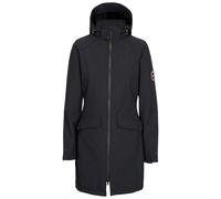 Trespass Womens/Ladies Maria DLX Long Length Soft Shell Jacket - Black Marl - XXS - Black Marl