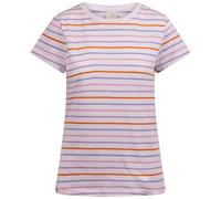 (XS, White/Multicoloured) Trespass Womens/Ladies Michaela Striped T-Shirt