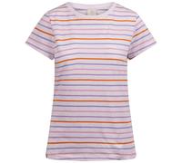 Trespass Womens/Ladies Michaela Striped T-Shirt (White/Multicoloured) - Size Large