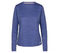 Trespass Womens/Ladies Nettil Long-Sleeved Active Top - Baja Blue Marl - S - Baja Blue Marl - 100% Polyester