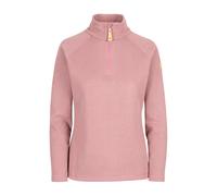Trespass Womens/Ladies Olga Leather Fleece Top - Rose Blush Marl - Rose Blush Marl - M