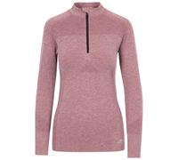 (3XL, Rose Tone) Trespass Womens/Ladies Pelina Half Zip Long-Sleeved Active Top