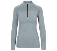Trespass Womens/Ladies Pelina Half Zip Long-Sleeved Active Top (Teal Mist) - Green - Size 3XL