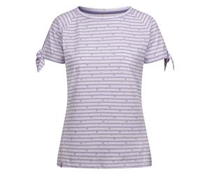 Trespass Womens/Ladies Penelope Stripe Bee T-Shirt (Gelsomino) - Purple - Size Large