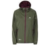 Qikpac Packaway Waterproof Jacket Trespass Dark Green XS