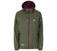 Trespass Womens/Ladies Qikpac Waterproof Packaway Shell Jacket (M) (Moss)
