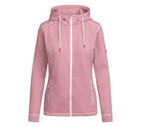 Trespass Women's Rootless Stripe Marl AT200 Fleece Jacket in Light Pink | Size: XL Trespass Light Pink XL
