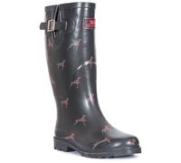 Trespass Womens/Ladies Samira Printed Wellington Boots (Black) - Size UK 6