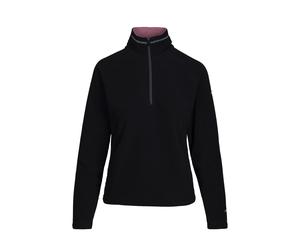 Trespass Womens/Ladies Skylar Fleece Top (Black/Light Mulberry) - Size Small