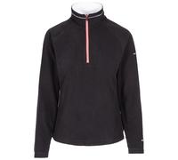 Trespass Women's Skylar Fleece Top - Black/White - Black/White - XL