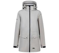 Trespass Womens/Ladies Tiverton Waterproof Jacket - Soft Stone - XL - Soft Stone - 50% Cotton/45% Polyester/5% Elastane