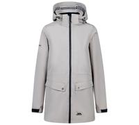 (XL, Soft Stone) Trespass Womens/Ladies Tiverton Waterproof Jacket