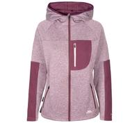 Trespass Womens/Ladies Trullo Melange AT200 Fleece Jacket (Damson Marl) - Purple - Size 2XS