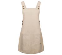 Trespass Womens/Ladies Twirl Casual Dress (Oatmilk) - Beige Cotton - Size Medium
