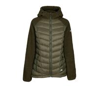 Trespass Womens/Ladies Wando Hybrid Jacket - Dark Vine - XS - Dark Vine - 50% Polyamide/50% Polyester