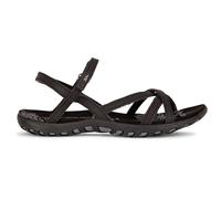 Trespass Womens Leather Sandals Kimbra - Active Summer Walking Sandals, Ladies Hook Loop Strap Shoes, Casual Holiday Outdoor Sandals, Cushioned Moulded Footbed
