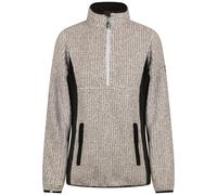 Trespass Women's Lia Half Zip Fleece Top - Grey Marl - S - Grey Marl - 100% Mixed