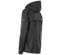 Trespass Womens Waterproof Jacket Qikpac - Shell Rain Jacket, 2 Zip Pockets, Full Body Length Front Zip, Adjustable Grown On Hood, Ventilated Back Yoke, Packs Away in Pouch