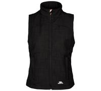 Trespass Womens Lightweight Softshell Gilet Mereb Black Marl in Size - 18