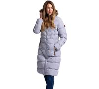 Trespass Womens Long Padded Jacket Waterproof Hooded Winter Coat Audrey
