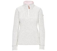 Trespass Womens Long Sleeve 1/2 Zip Pullover Casual Top Ronette Off-white