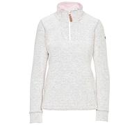 Trespass Womens Long Sleeve 1/2 Zip Pullover Casual Top Ronette Off-white
