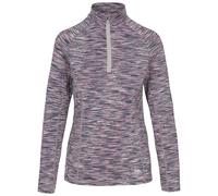 (6, Platinum Marl) Trespass Womens Long Sleeve 1/2 Zip Pullover Edith