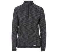 Trespass Womens Long Sleeve 1/2 Zip Pullover Gym Top Active Workout Edith Grey Marl