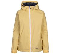 Trespass Womens Long Waterproof Coat Tayah II Pale Maize in Size - 14
