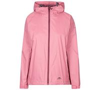 Trespass Womens Rain Jacket Tayah II - Waterproof Shell, Contrast Mesh Lining, Adjustable Hood, 2 Zip Pockets, Elasticated Cuffs, Hem Drawcord, Contrast Zip, Storm Flap