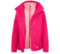 Trespass Womens 3 in 1 Jacket Hooded Madalin Pink XS